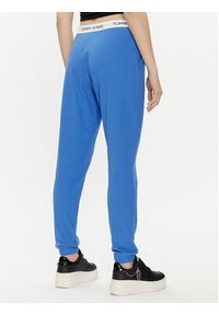 Tommy Jeans Spodnie piżamowe UW0UW05154 Niebieski Regular Fit. Kolor: niebieski. Materiał: bawełna #5