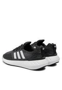 Adidas - adidas Buty Swift Run 22 GZ3496 Szary. Kolor: szary. Materiał: materiał. Sport: bieganie