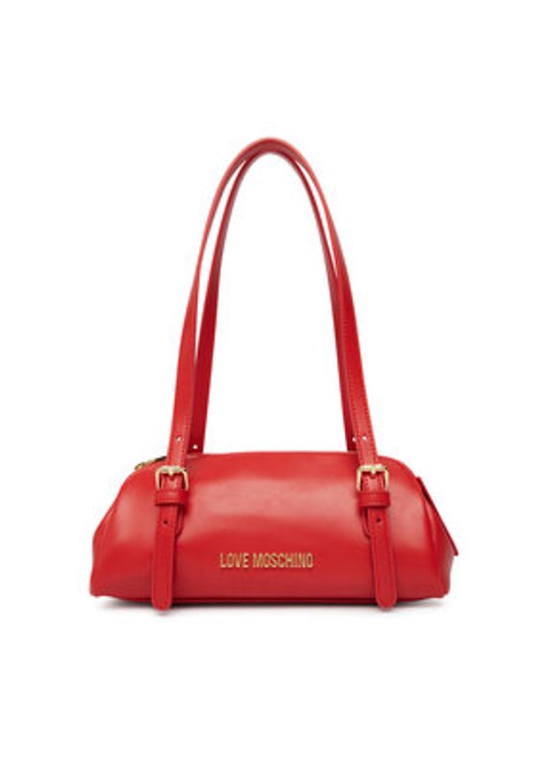 Love Moschino - LOVE MOSCHINO Torebka JC4101PP1PLY0500 Czerwony. Kolor: czerwony. Materiał: skórzane