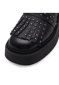 Eva Minge Loafersy LAGOA-24755 Czarny. Kolor: czarny. Materiał: skóra