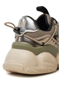 Steve Madden Sneakersy Spectator SM11002961 Złoty. Kolor: złoty. Materiał: skóra #6