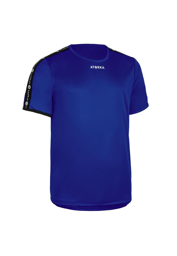 ATORKA - Koszulka do piłki ręcznej męska Atorka H100C. Kolor: niebieski. Materiał: materiał, poliester. Długość rękawa: krótki rękaw. Długość: krótkie