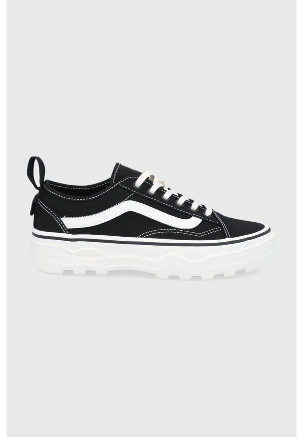 Vans - Tenisówki. Zapięcie: sznurówki. Kolor: czarny. Materiał: guma