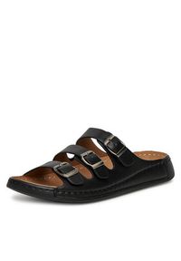Clara Barson Klapki WFA3730-1 Czarny. Kolor: czarny. Materiał: materiał, syntetyk