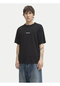 Jack & Jones T-Shirt Meadows Minimal 12283630 Czarny Loose Fit. Kolor: czarny. Materiał: bawełna #1