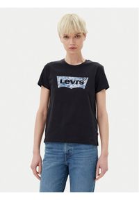 Levi's® T-Shirt Perfect 17369-2930 Czarny Regular Fit. Kolor: czarny. Materiał: bawełna