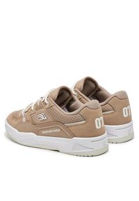DC Sneakersy Construct ADJS100172-TAN Brązowy. Kolor: brązowy. Materiał: skóra