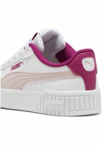 Puma - Dziecięce sneakersy Carina 2.0 PUMA White Mauve Mist Magenta Gleam Pink. Kolor: biały, różowy, wielokolorowy. Sezon: lato