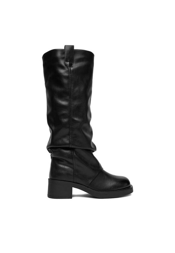 DeeZee Kozaki CEO-HY96158-20 Czarny. Kolor: czarny. Materiał: materiał