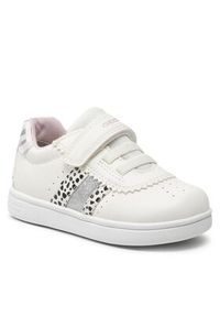 Geox Sneakersy B Djrock G. C B251WC 000BC C0007 S Biały. Kolor: biały. Materiał: skóra #2
