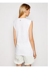 Silvian Heach T-Shirt Laabed CVP19251TS Biały Slim Fit. Kolor: biały. Materiał: bawełna