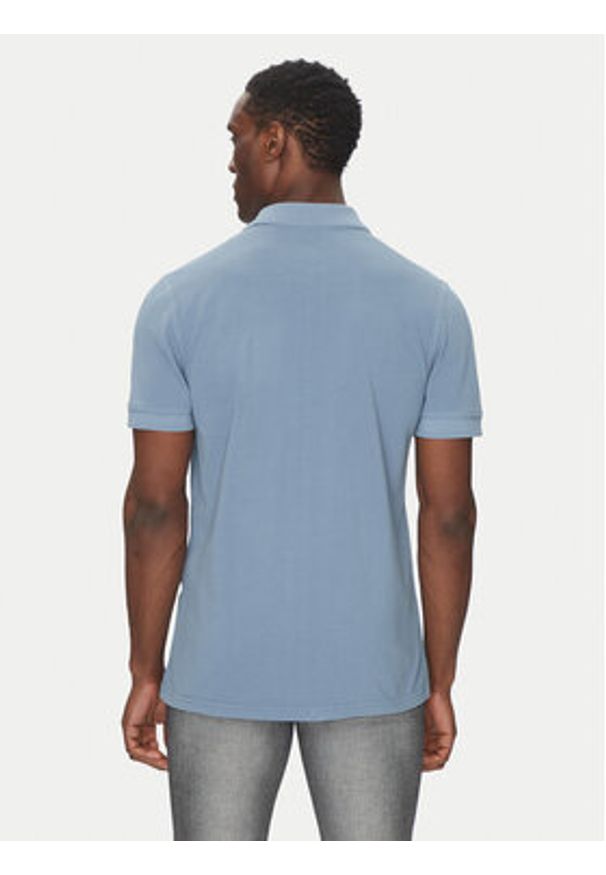 BOSS Polo Prime 50507813 Niebieski Regular Fit. Typ kołnierza: polo. Kolor: niebieski. Materiał: bawełna