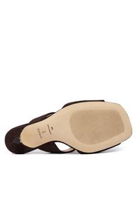 BOSS Klapki Charlize Samule 50563356 Brązowy. Kolor: brązowy. Materiał: zamsz, skóra #5