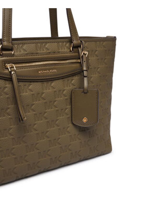 MICHAEL Michael Kors Torebka 30S6GTVT6B Brązowy. Kolor: brązowy. Materiał: skórzane