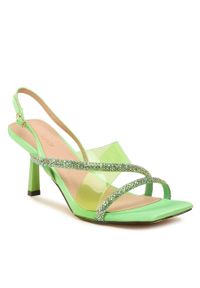 Sandały Menbur 23715 Lime 27. Kolor: zielony. Materiał: materiał #1