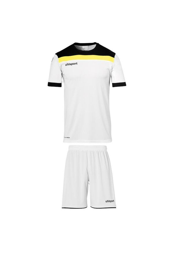 UHLSPORT - Zestaw strażników Uhlsport Offense 23. Kolor: czarny, wielokolorowy, biały. Sport: piłka nożna