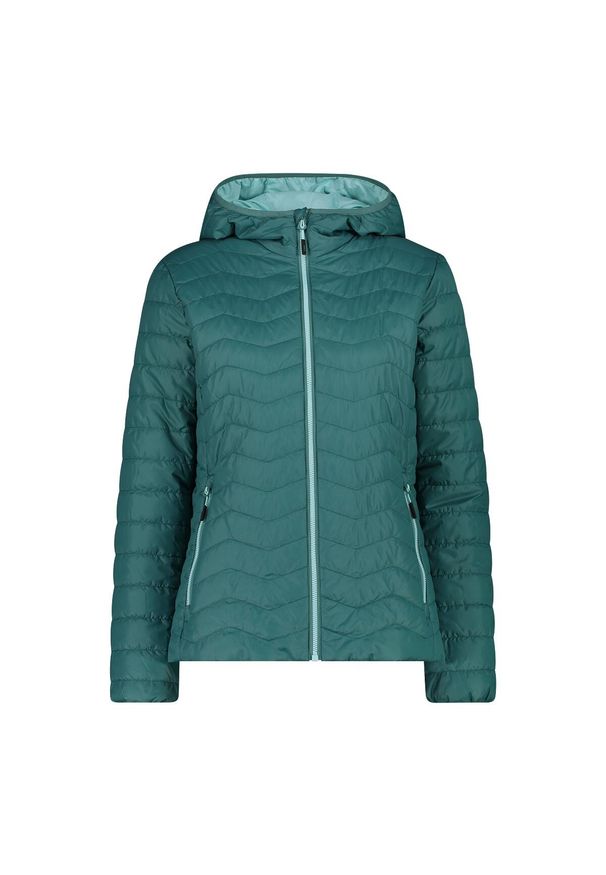 Kurtka damska turystyczna CMP 35Z5006. Kolor: zielony. Sport: turystyka piesza