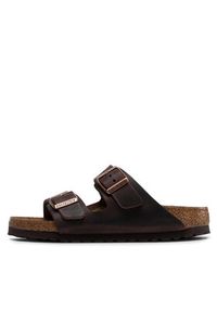 Birkenstock Klapki Arizona Bs 0452763 Brązowy. Kolor: brązowy. Materiał: nubuk, skóra #6