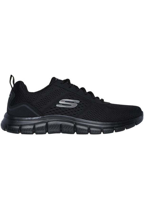 skechers - Buty sportowe Sneakersy męskie, Track - Leshur. Kolor: czarny. Sport: turystyka piesza