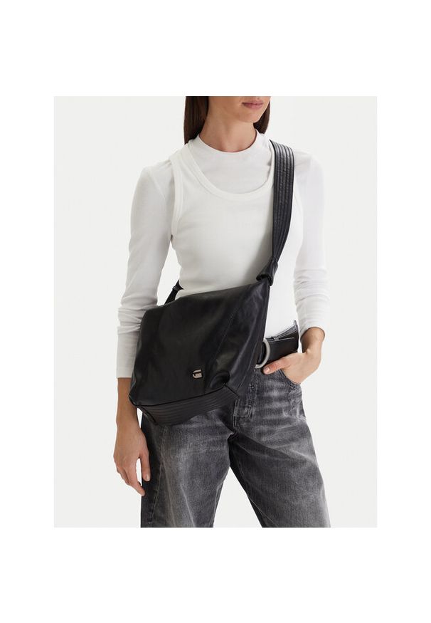 G-Star RAW - Torebka G-Star Raw. Kolor: czarny