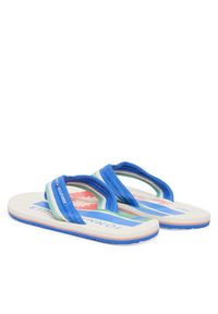 TOMMY HILFIGER - Tommy Hilfiger Japonki Patch Hilfiger Beach Sandal FM0FM05903 Niebieski. Kolor: niebieski. Materiał: materiał #4