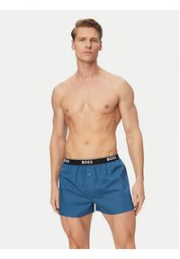 BOSS Komplet bokserek 50545913 Niebieski. Kolor: niebieski. Materiał: bawełna #2