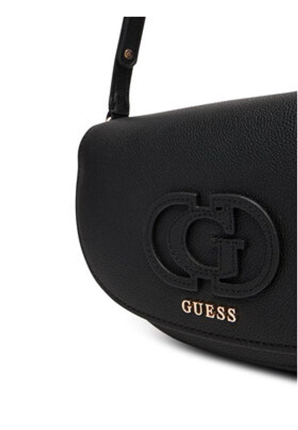 Guess Torebka Calebra HWBG95 36210 Czarny. Kolor: czarny. Materiał: skórzane