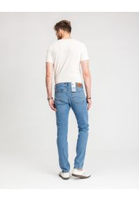 Lee - MĘSKIE SPODNIE JEANSOWE LEE RIDER DOWNTOWN 112342258. Okazja: na co dzień. Styl: casual, elegancki, klasyczny #3