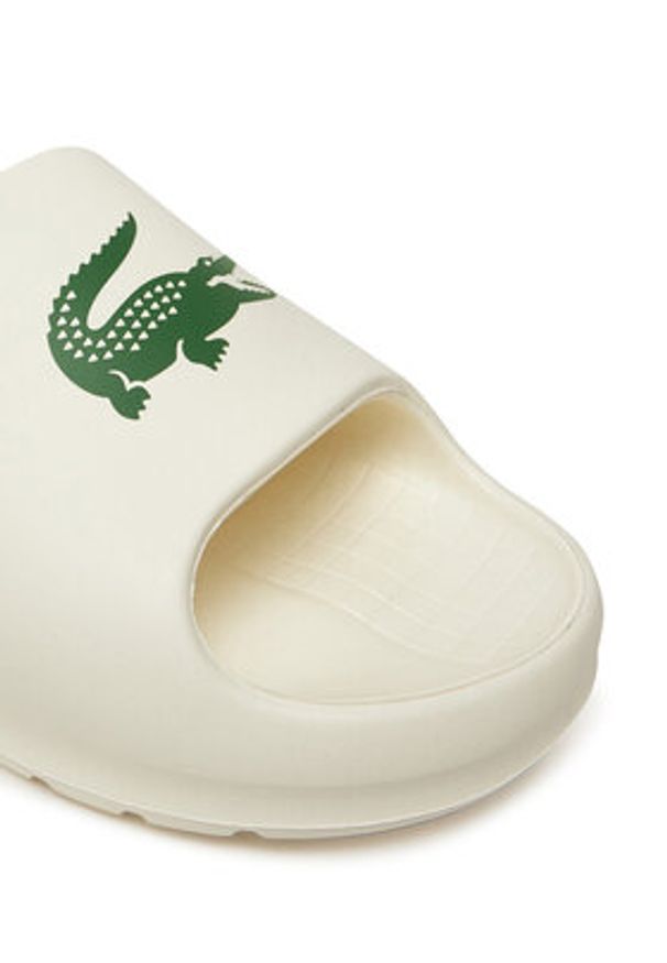 Lacoste Klapki 7-48CFA0022 Biały. Kolor: biały. Materiał: syntetyk