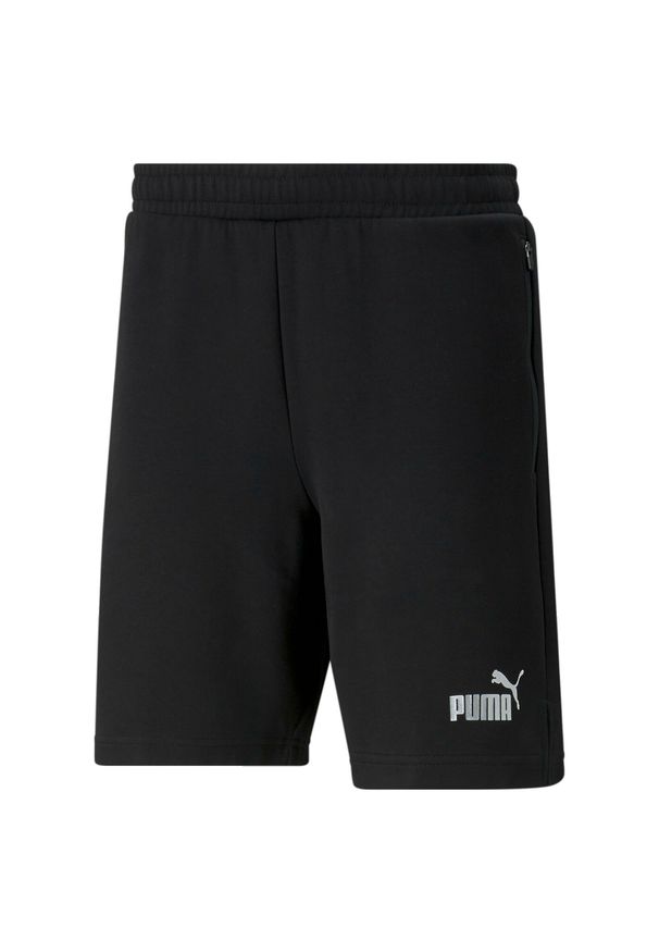 Krótkie spodenki męskie Puma TEAMFINAL CASUALS. Kolor: wielokolorowy, czarny. Długość: krótkie