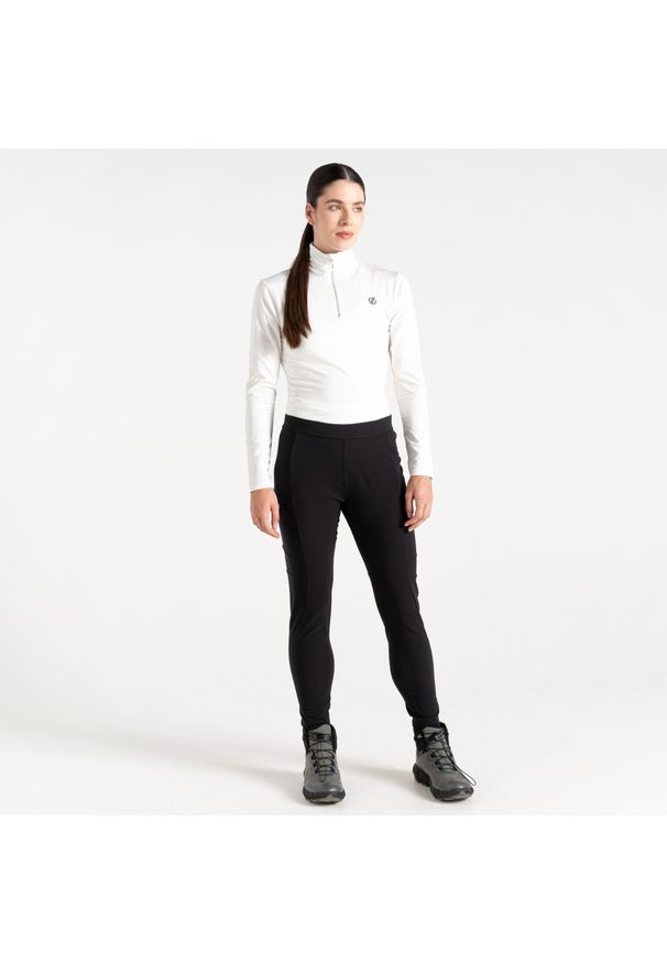DARE 2B - Damskie legginsy sportowe Melodic II. Kolor: czarny. Materiał: softshell, materiał. Sezon: lato. Sport: turystyka piesza