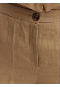 Marella Kuloty Clava 2615131182 Beżowy Regular Fit. Kolor: beżowy. Materiał: len #3