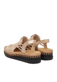 Rieker Sandały CEO-V7972-60 Złoty. Kolor: złoty. Materiał: skóra #2
