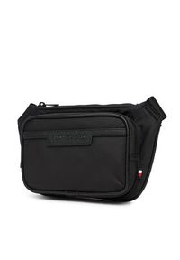 TOMMY HILFIGER - Tommy Hilfiger Saszetka nerka Th Repreve Bumbag AM0AM13467 Czarny. Kolor: czarny. Materiał: materiał