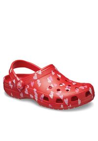 Crocs Klapki Classic Vday Clog 209682 Czerwony. Kolor: czerwony