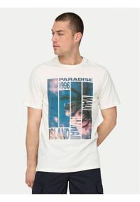 Only & Sons T-Shirt Magdy 22029454 Biały Regular Fit. Kolor: biały. Materiał: bawełna #1