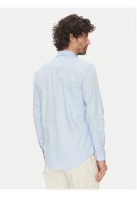 TOMMY HILFIGER - Tommy Hilfiger Koszula MW0MW38556 Błękitny Slim Fit. Kolor: niebieski. Materiał: bawełna