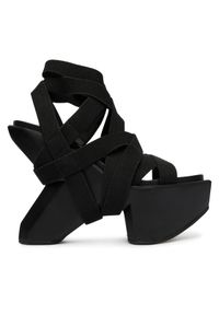 United Nude Sandały Boulder Bondage 108940105 Czarny. Kolor: czarny. Materiał: materiał #1