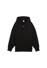 Damska bluza oversize z kapturem Puma Essentials TR. Typ kołnierza: kaptur. Kolor: czarny