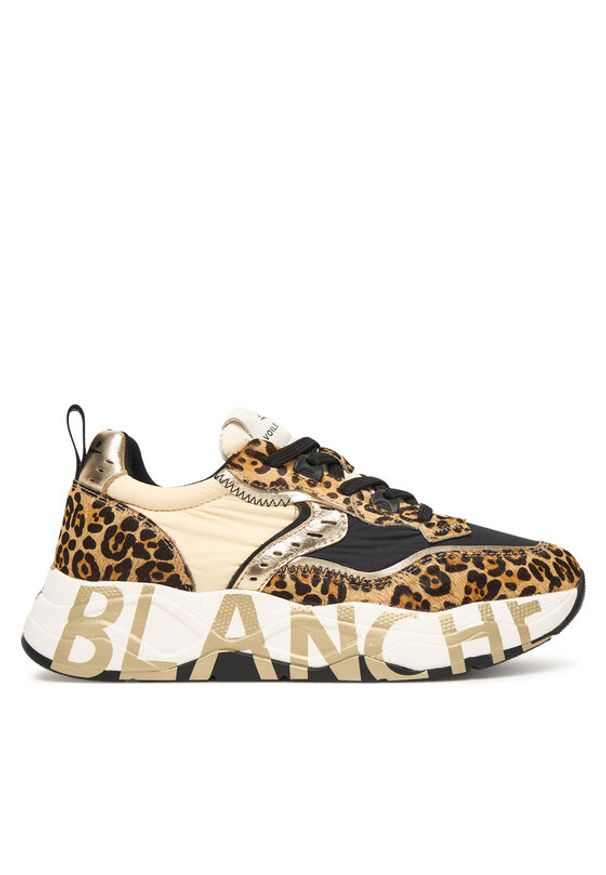 Voile Blanche Sneakersy Club 105. 2017475-26 Złoty. Kolor: złoty. Materiał: skóra