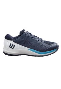 Buty tenisowe męskie Wilson Rush Pro Ace. Kolor: biały, wielokolorowy, niebieski. Sport: tenis