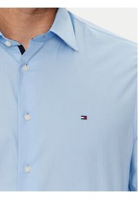 TOMMY HILFIGER - Tommy Hilfiger Koszula MW0MW35810 Błękitny Regular Fit. Kolor: niebieski. Materiał: bawełna #3