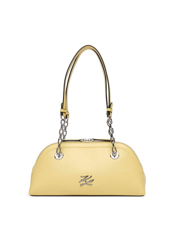 Karl Lagerfeld - KARL LAGERFELD Torebka B2W30039 Żółty. Kolor: żółty. Materiał: skórzane