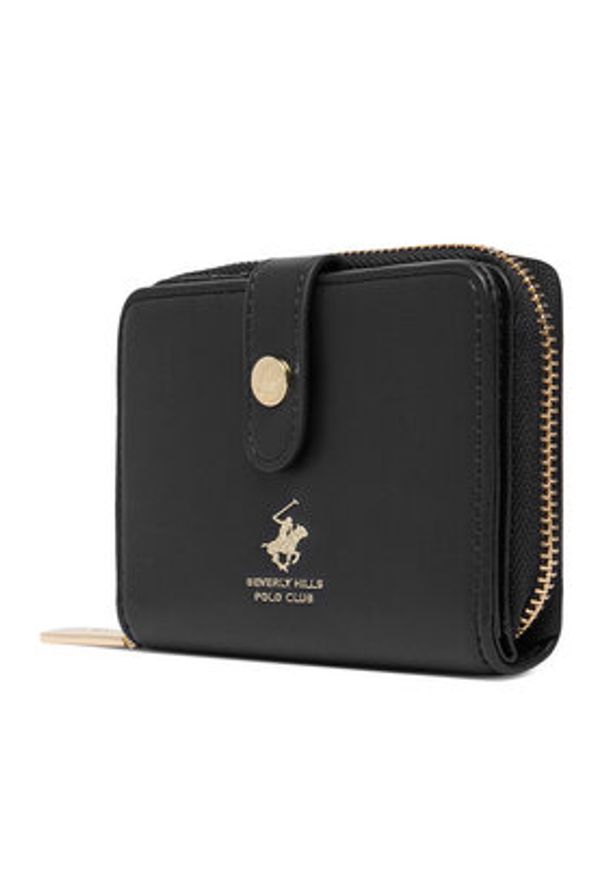 Beverly Hills Polo Club Portfel CEO-BHPC-W1-004-SS26 Czarny. Kolor: czarny. Materiał: materiał