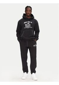 Adidas - adidas Bluza Wabash JP4483 Czarny Loose Fit. Kolor: czarny. Materiał: bawełna #7