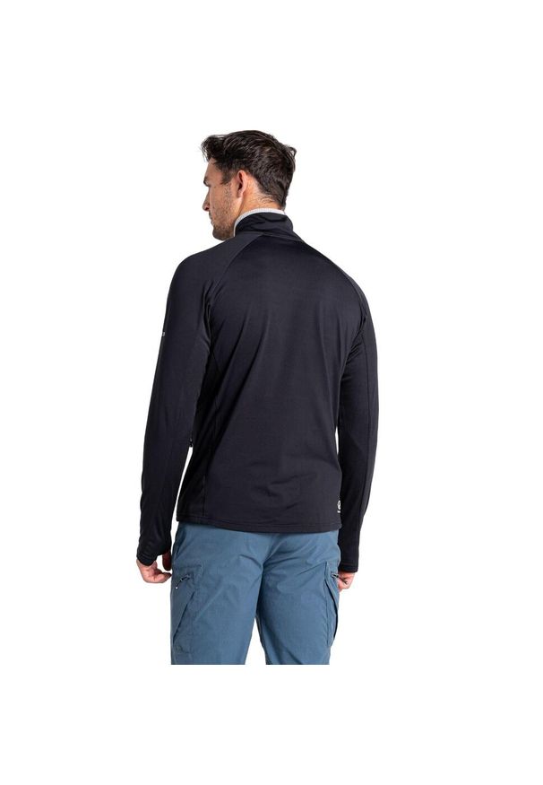 DARE 2B - Bluza Męska Substratum Core Stretch Pełny Suwak. Kolor: czarny, szary, wielokolorowy. Styl: sportowy. Sport: turystyka piesza