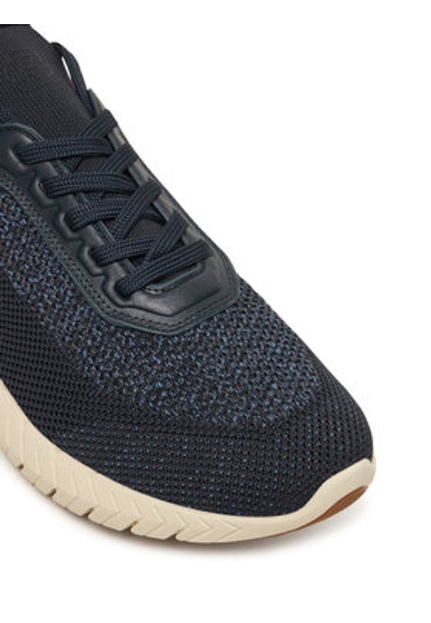 BOSS Sneakersy Motion 50562620 Granatowy. Kolor: niebieski. Materiał: materiał