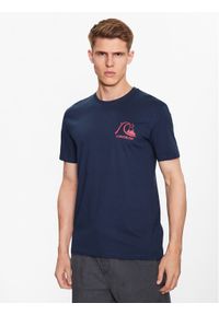 Quiksilver T-Shirt The Original EQYZT07239 Granatowy Regular Fit. Kolor: niebieski. Materiał: bawełna