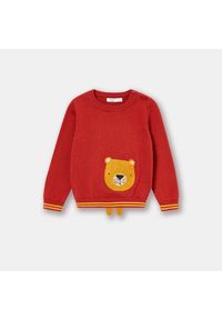 Sinsay - Sweter niemowlęcy - Czerwony. Kolor: czerwony #1