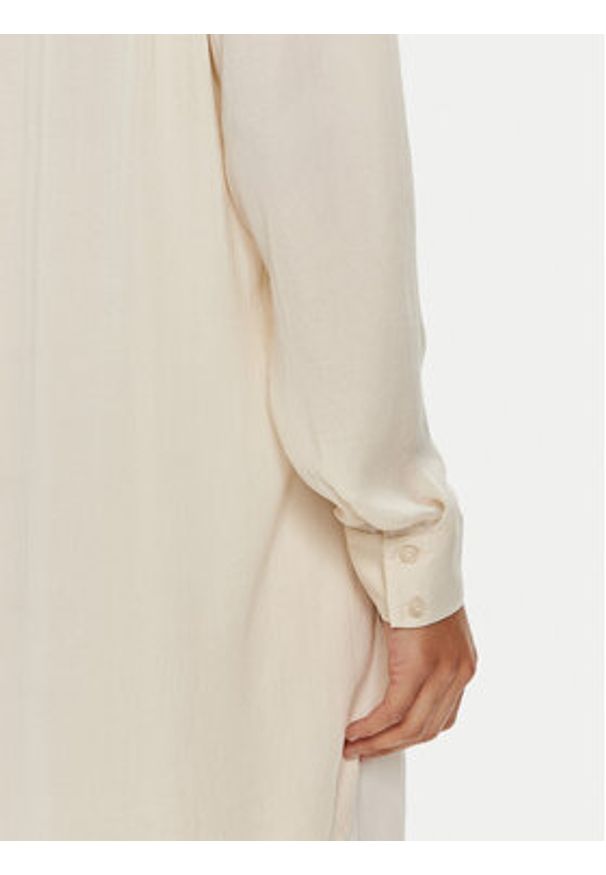 Vero Moda Koszula AWARE Haisley 10298497 Beżowy Regular Fit. Kolor: beżowy. Materiał: syntetyk